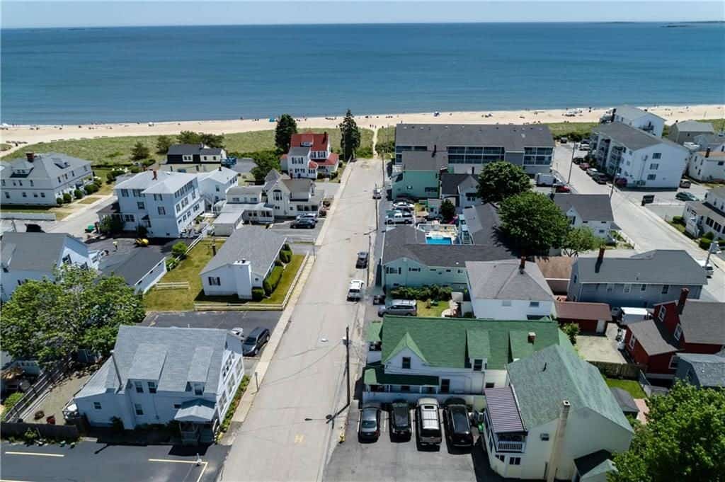 view from above of the house