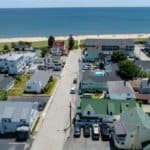 view from above of the house